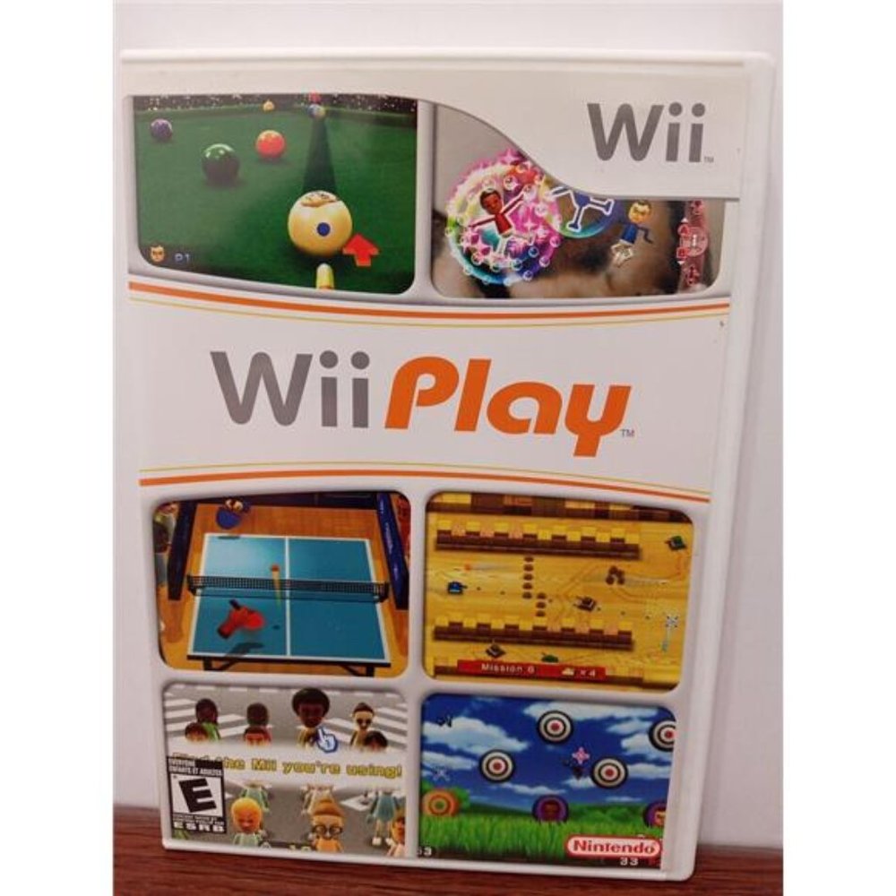 Wii Play Nintendo Wii Game Complete With Manual Tested